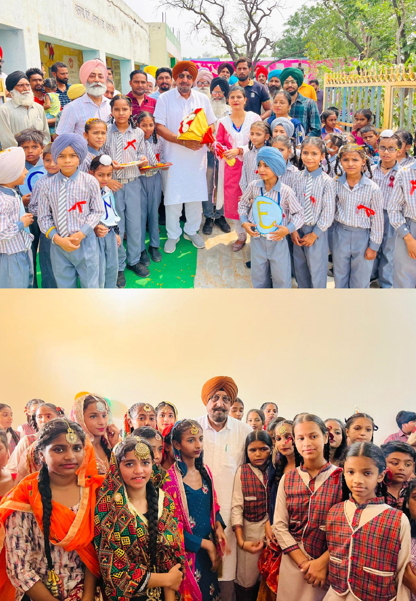 MLA Randhawa inaugurated development works worth Rs 57 lakh 84 thousand in four government schools of Lalru area of ????Derabassi